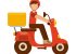 Premium Vector Food delivery